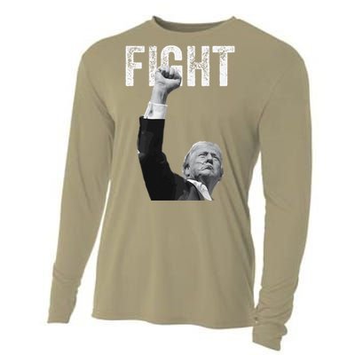 Trump Pennsylvania Rally Fight! Cooling Performance Long Sleeve Crew