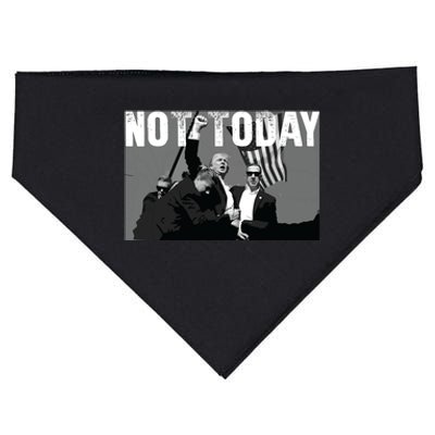 Trump Pennsylvania Rally Shooting Not Today USA-Made Doggie Bandana