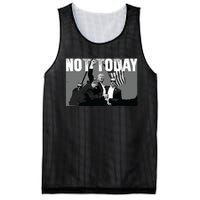 Trump Pennsylvania Rally Shooting Not Today Mesh Reversible Basketball Jersey Tank