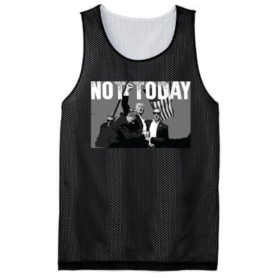 Trump Pennsylvania Rally Shooting Not Today Mesh Reversible Basketball Jersey Tank