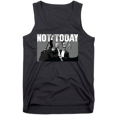 Trump Pennsylvania Rally Shooting Not Today Tank Top