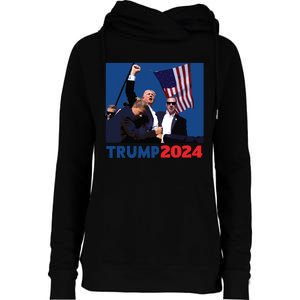 Trump Pa Rally Pennsylvania Rally Trump 2024 Womens Funnel Neck Pullover Hood