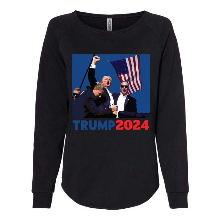 Trump Pa Rally Pennsylvania Rally Trump 2024 Womens California Wash Sweatshirt