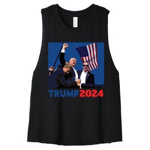 Trump Pa Rally Pennsylvania Rally Trump 2024 Women's Racerback Cropped Tank