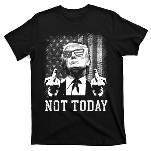 Trump Pennsylvania Rally Shooting Not Today T-Shirt