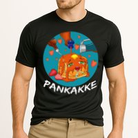 This Pancake REALLY Loves Syrup! Funny Anime Food Pun Cooling Performance Crew T-Shirt