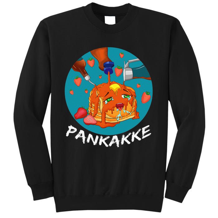 This Pancake REALLY Loves Syrup! Funny Anime Food Pun Sweatshirt