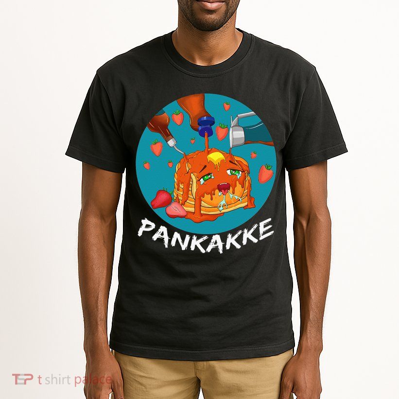 This Pancake REALLY Loves Syrup! Funny Anime Food Pun Tall T-Shirt
