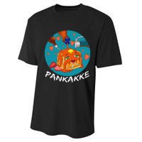 This Pancake REALLY Loves Syrup! Funny Anime Food Pun Performance Sprint T-Shirt