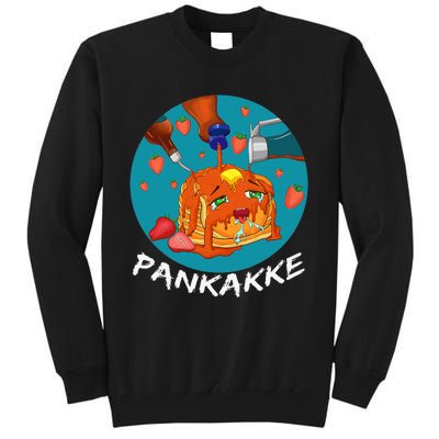 This Pancake REALLY Loves Syrup! Funny Anime Food Pun Tall Sweatshirt