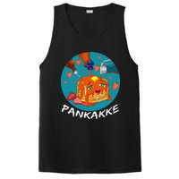 This Pancake REALLY Loves Syrup! Funny Anime Food Pun PosiCharge Competitor Tank