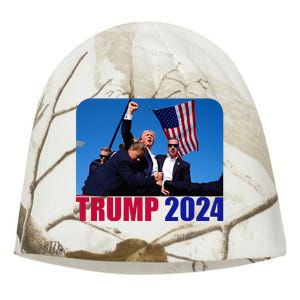 Trump Pennsylvania Rally Shooting Not Today Kati - Camo Knit Beanie