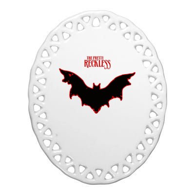 The Pretty Reckless Beware Of Bats Ceramic Oval Ornament