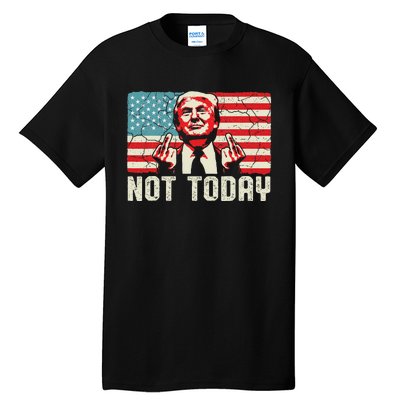 Trump Pennsylvania Rally Attempted Ear 2024 Design Tall T-Shirt