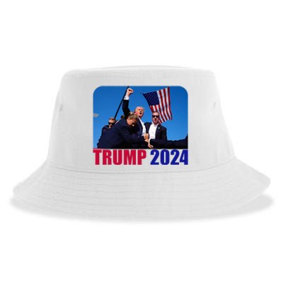 Trump Pennsylvania Rally Shooting Not Today Sustainable Bucket Hat