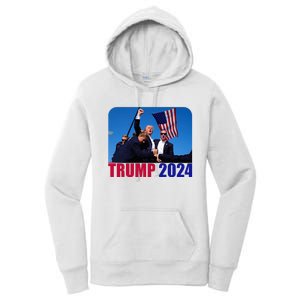 Trump Pennsylvania Rally Shooting Not Today Women's Pullover Hoodie