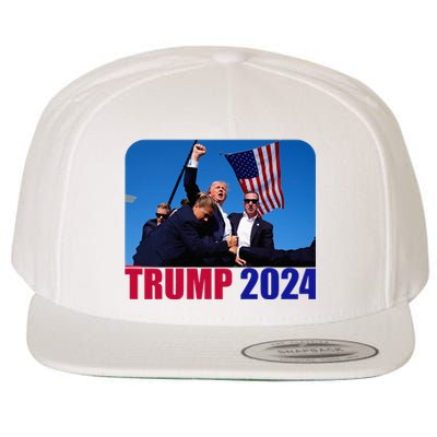 Trump Pennsylvania Rally Shooting Not Today Wool Snapback Cap