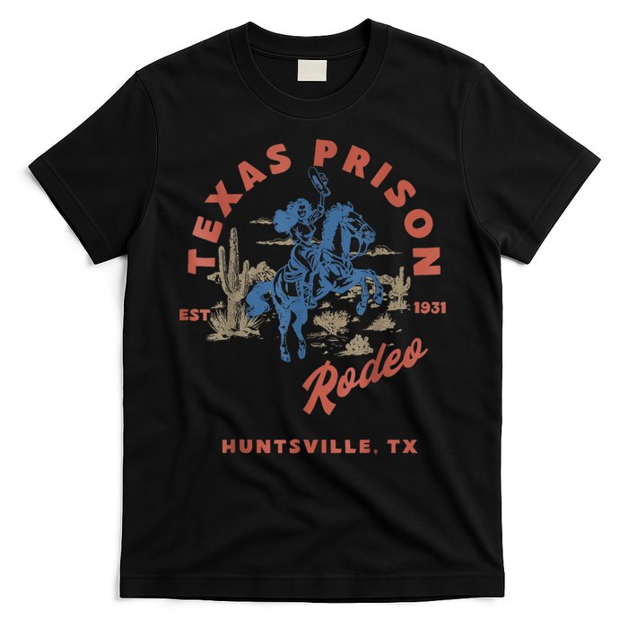 Texas Prison Rodeo Cowboy Western T-Shirt