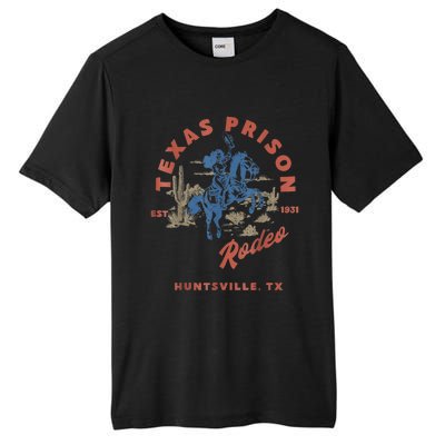 Texas Prison Rodeo Cowboy Western Tall Fusion ChromaSoft Performance T-Shirt