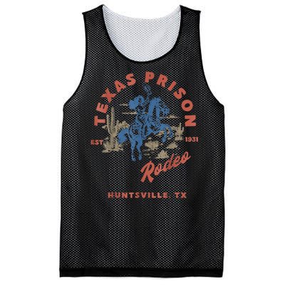 Texas Prison Rodeo Cowboy Western Mesh Reversible Basketball Jersey Tank