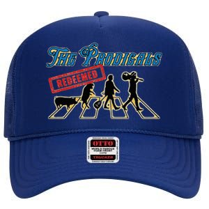 The Prodigals Redeemed Oldies Band From Colorado High Crown Mesh Back Trucker Hat