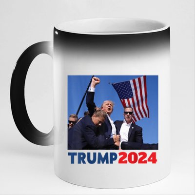 Trump Pa Rally Pennsylvania Rally Trump 2024 11oz Black Color Changing Mug