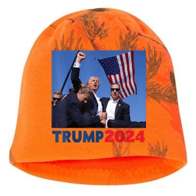 Trump Pa Rally Pennsylvania Rally Trump 2024 Kati - Camo Knit Beanie