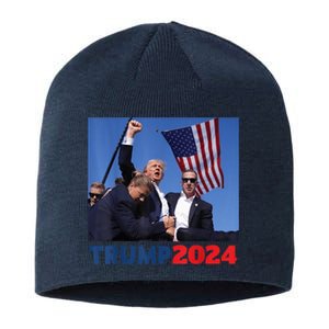 Trump Pa Rally Pennsylvania Rally Trump 2024 Sustainable Beanie