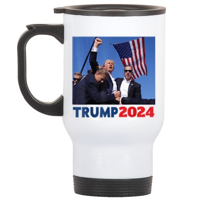 Trump Pa Rally Pennsylvania Rally Trump 2024 Stainless Steel Travel Mug