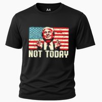 Trump Pennsylvania Rally Shooting Not Today Cooling Performance Crew T-Shirt