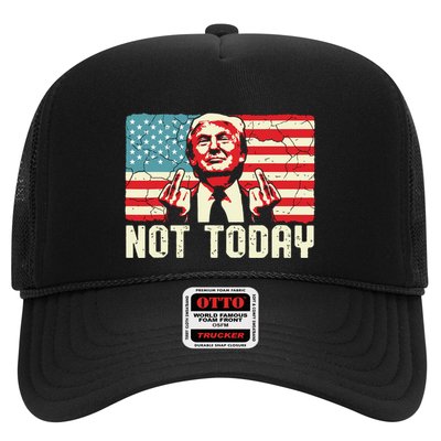 Trump Pennsylvania Rally Shooting Not Today Trucker Hat