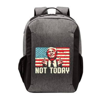 Trump Pennsylvania Rally Shooting Not Today Vector Backpack