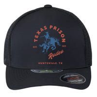 Texas Prison Rodeo Cowboy Western Gift Flexfit Unipanel Trucker Cap