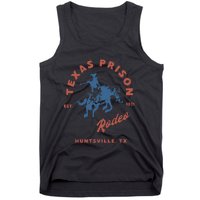 Texas Prison Rodeo Cowboy Western Gift Tank Top