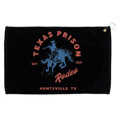 Texas Prison Rodeo Cowboy Western Gift Grommeted Golf Towel