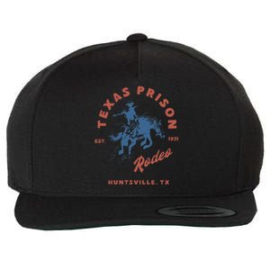 Texas Prison Rodeo Cowboy Western Gift Wool Snapback Cap