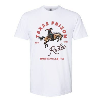 Texas Prison Rodeo Cowboy Western Softstyle CVC T-Shirt