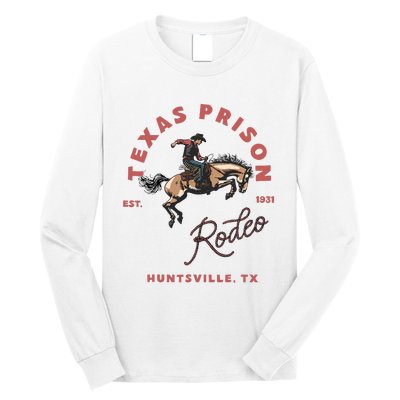 Texas Prison Rodeo Cowboy Western Long Sleeve Shirt