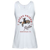 Texas Prison Rodeo Cowboy Western Ladies Essential Flowy Tank