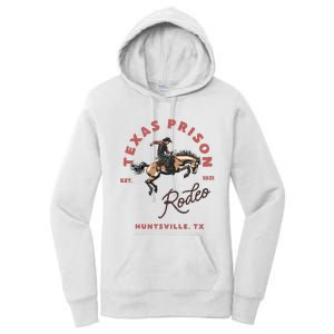 Texas Prison Rodeo Cowboy Western Women's Pullover Hoodie