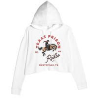 Texas Prison Rodeo Cowboy Western Crop Fleece Hoodie