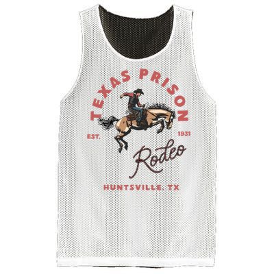 Texas Prison Rodeo Cowboy Western Mesh Reversible Basketball Jersey Tank