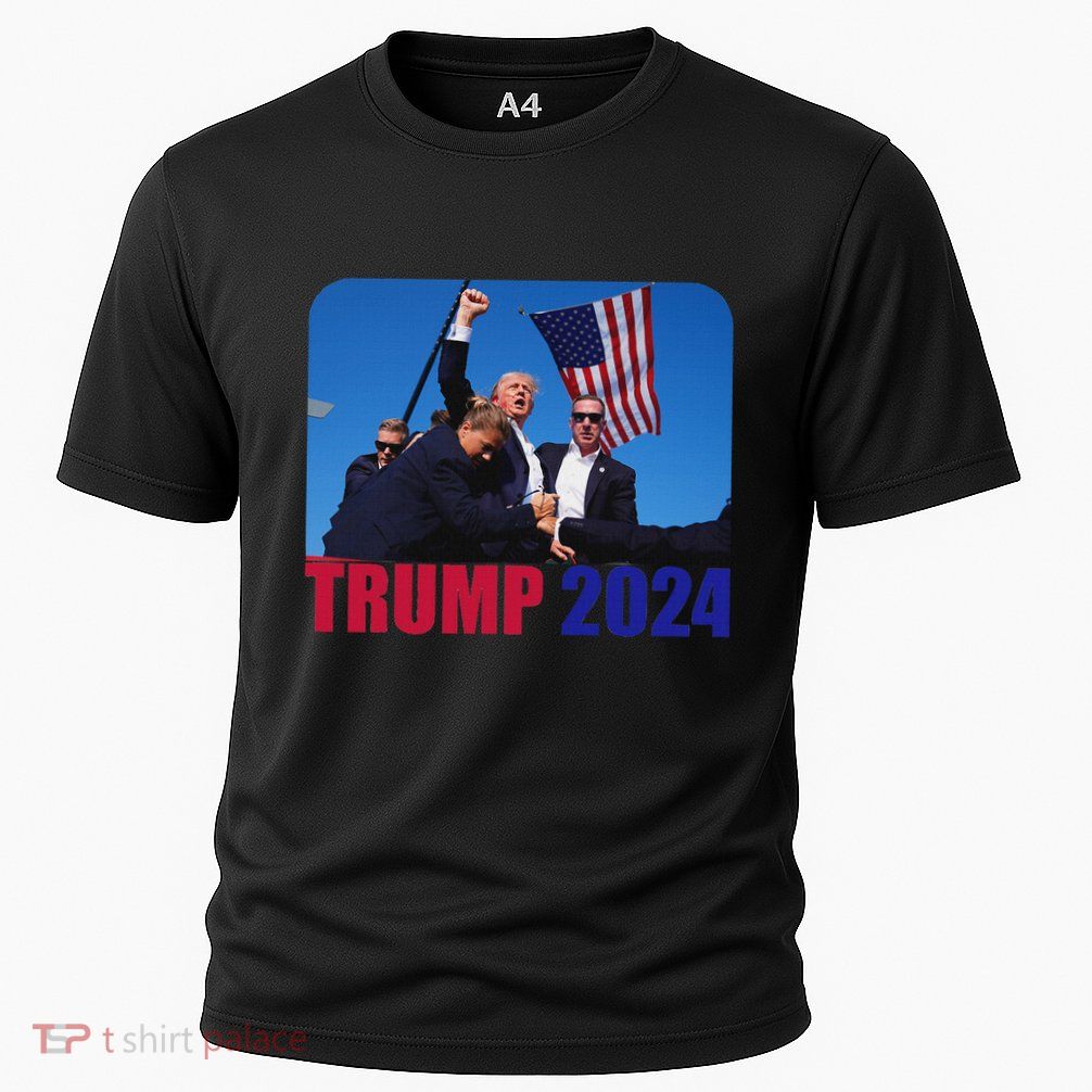 Trump Pennsylvania Rally Shooting Bold Design Cooling Performance Crew T-Shirt