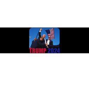 Trump Pennsylvania Rally Shooting Bold Design Bumper Sticker