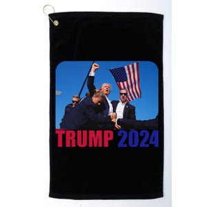 Trump Pennsylvania Rally Shooting Bold Design Platinum Collection Golf Towel