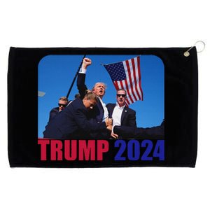 Trump Pennsylvania Rally Shooting Bold Design Grommeted Golf Towel