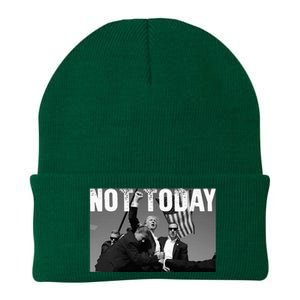 Trump Pennsylvania Rally Shooting Not Today Knit Cap Winter Beanie