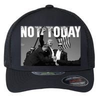 Trump Pennsylvania Rally Shooting Not Today Flexfit Unipanel Trucker Cap