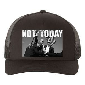 Trump Pennsylvania Rally Shooting Not Today Yupoong Adult 5-Panel Trucker Hat