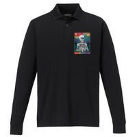 The Pride Retro Hearts Skeletons Lgbtq Month 70s Tarot Card Performance Long Sleeve Polo